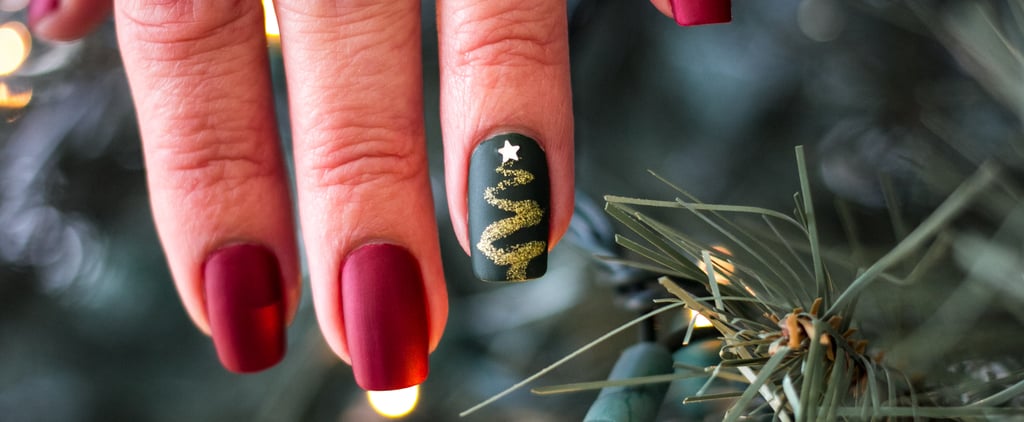 Christmas-Tree Nail Art For 2023