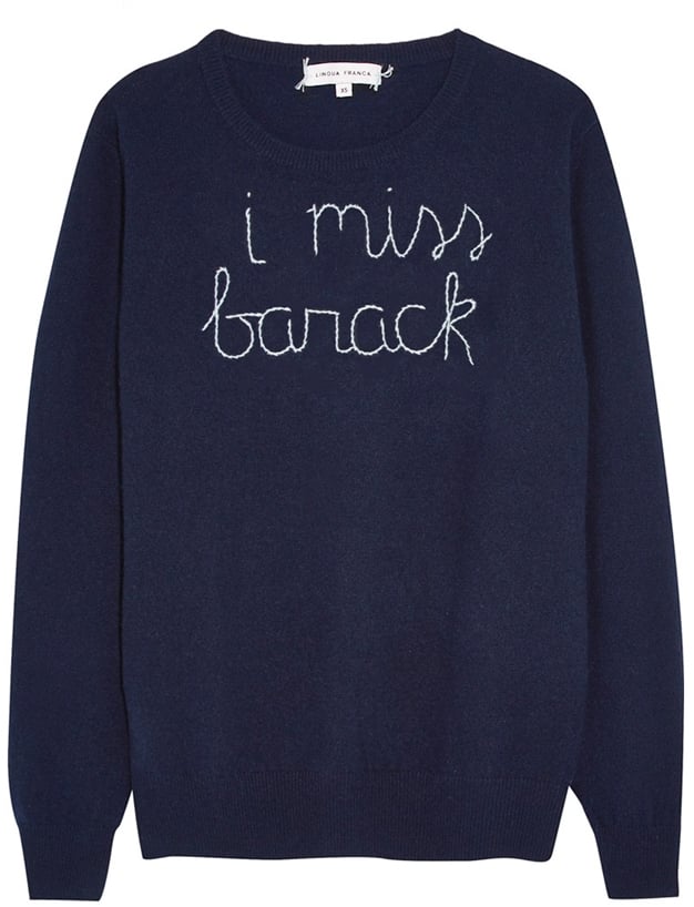 I miss barack sweater