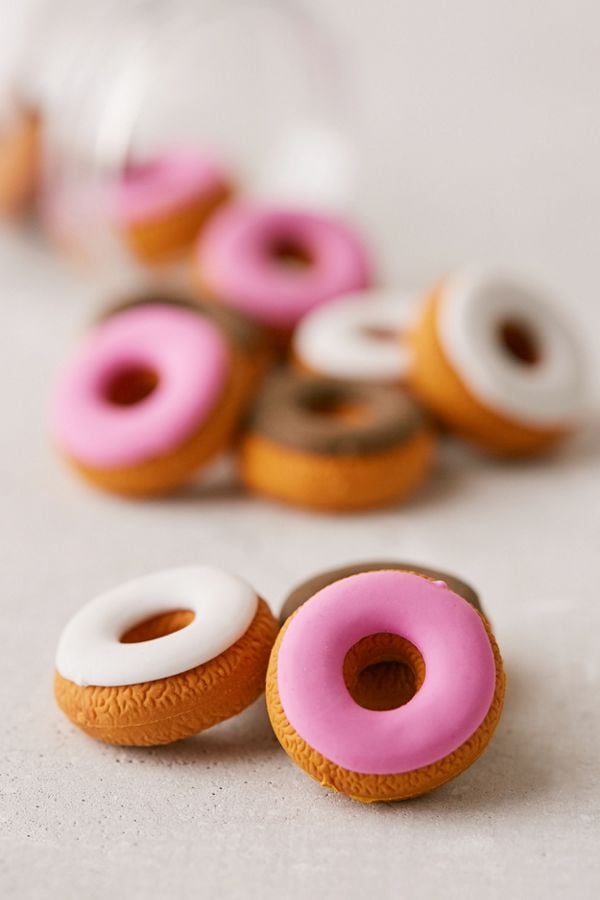 Mini Donut Eraser Set Best Food Gifts 2018 POPSUGAR Food UK Photo 23