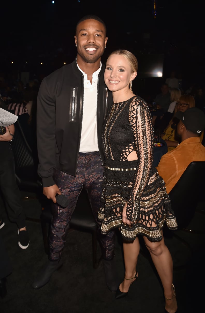 Michael B. Jordan and Kristen Bell