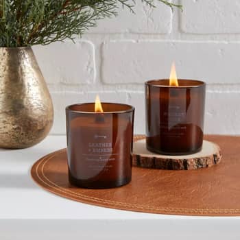 Threshold 3-Wick Wooden Amber Glass Candle Review