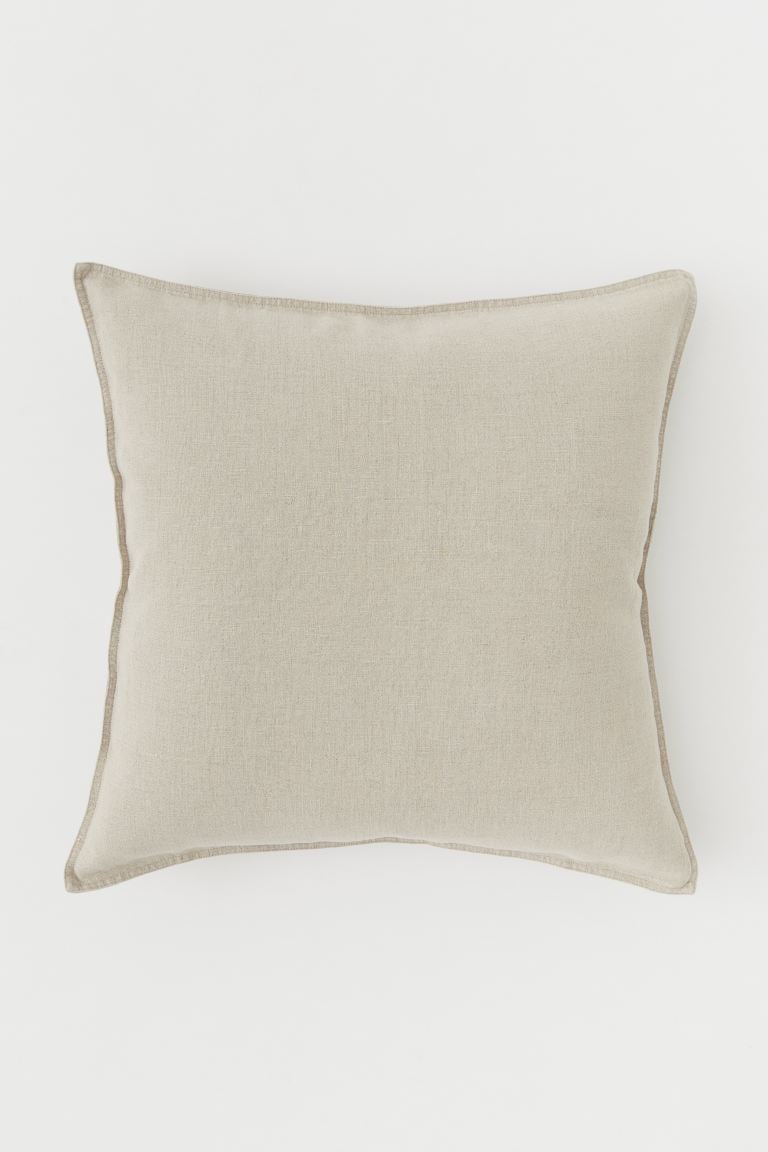 H&M Washed Linen Cushion Cover