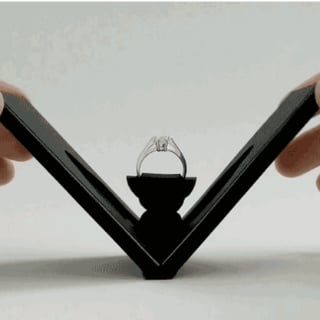 Pop-Up Engagement Ring Case