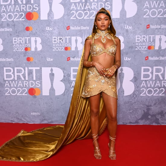 Joy Crookes Wears Custom Cape to BRIT Awards 2022