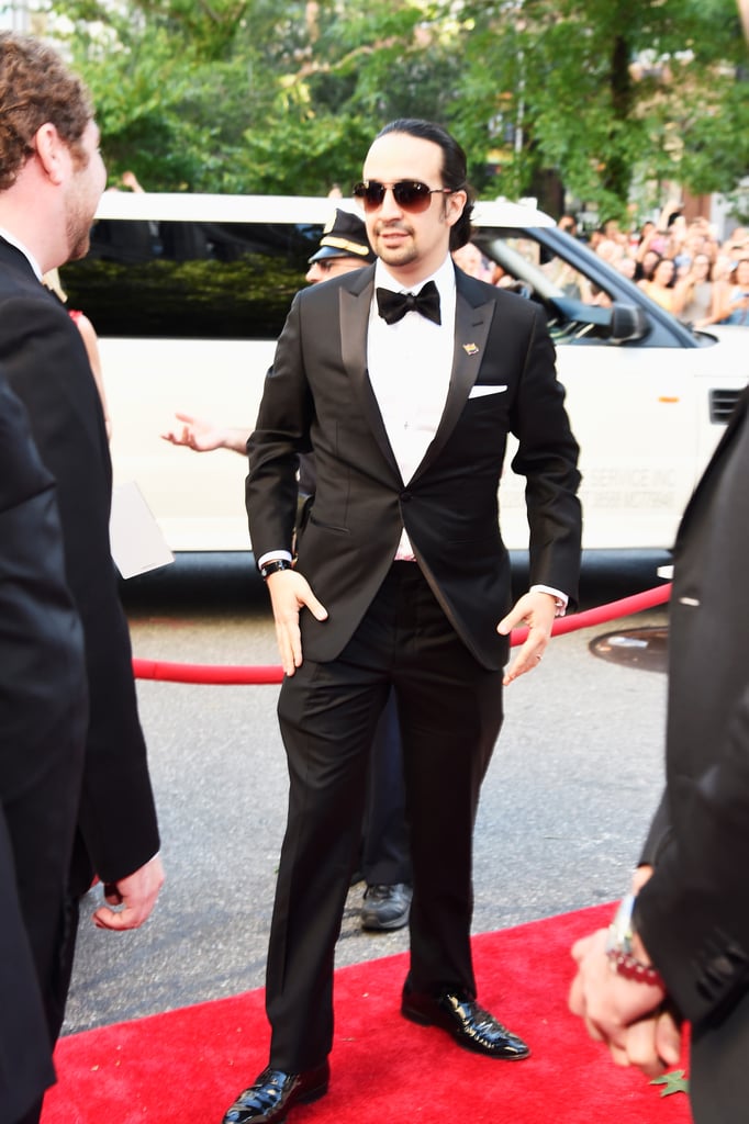Lin-Manuel Miranda at the Tony Awards 2016