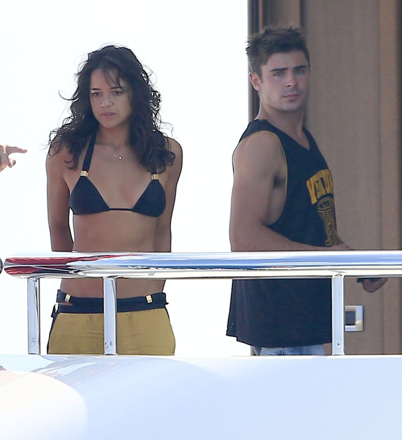 Zac Efron and Michelle Rodriguez