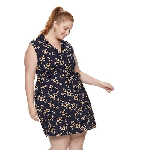 POPSUGAR Plus-Size Mini Shirt Dress