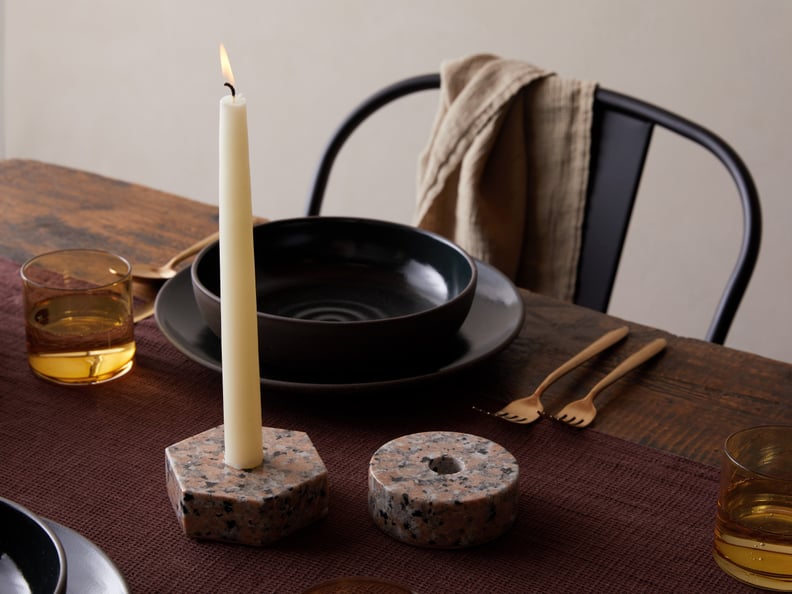 FS Objects Stone Candle Holder