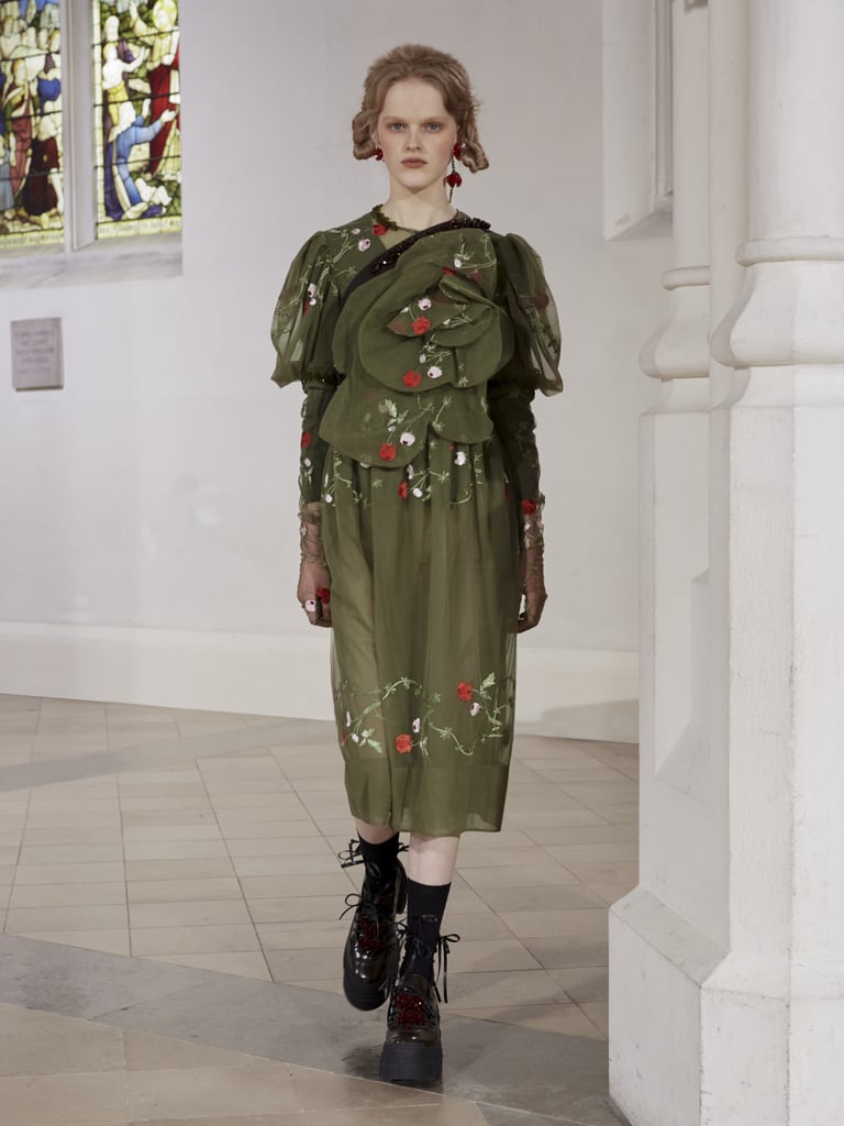 Simone Rocha Fall 2021 Features Patchwork and Regencycore | POPSUGAR ...