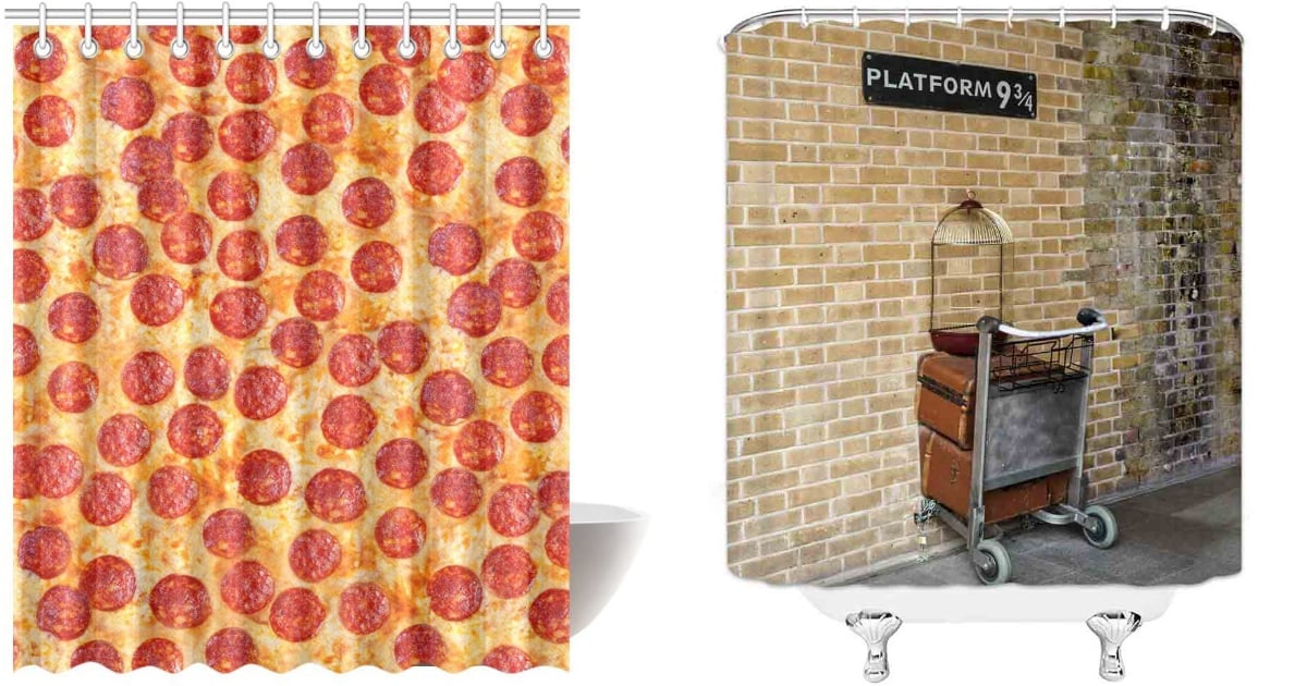 Harry Potter Shower Curtain, It Should Come as No Surprise to You That   Has Wildly Weird Shower Curtains