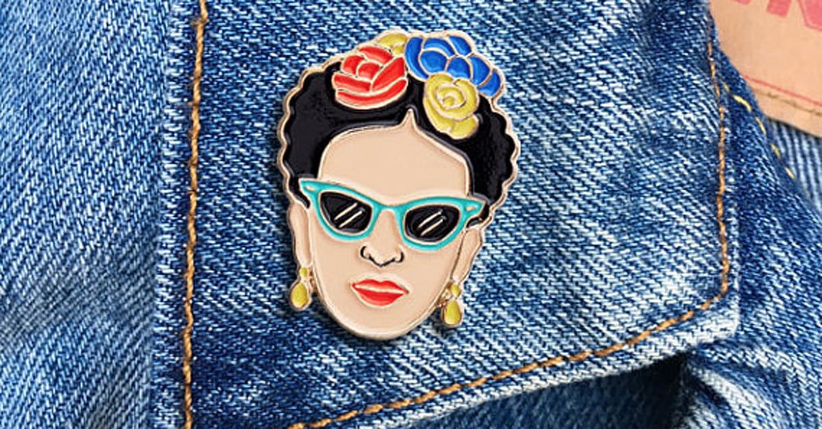 Cat Pins  Frida Cat Enamel Pins, $0.39 -  ®