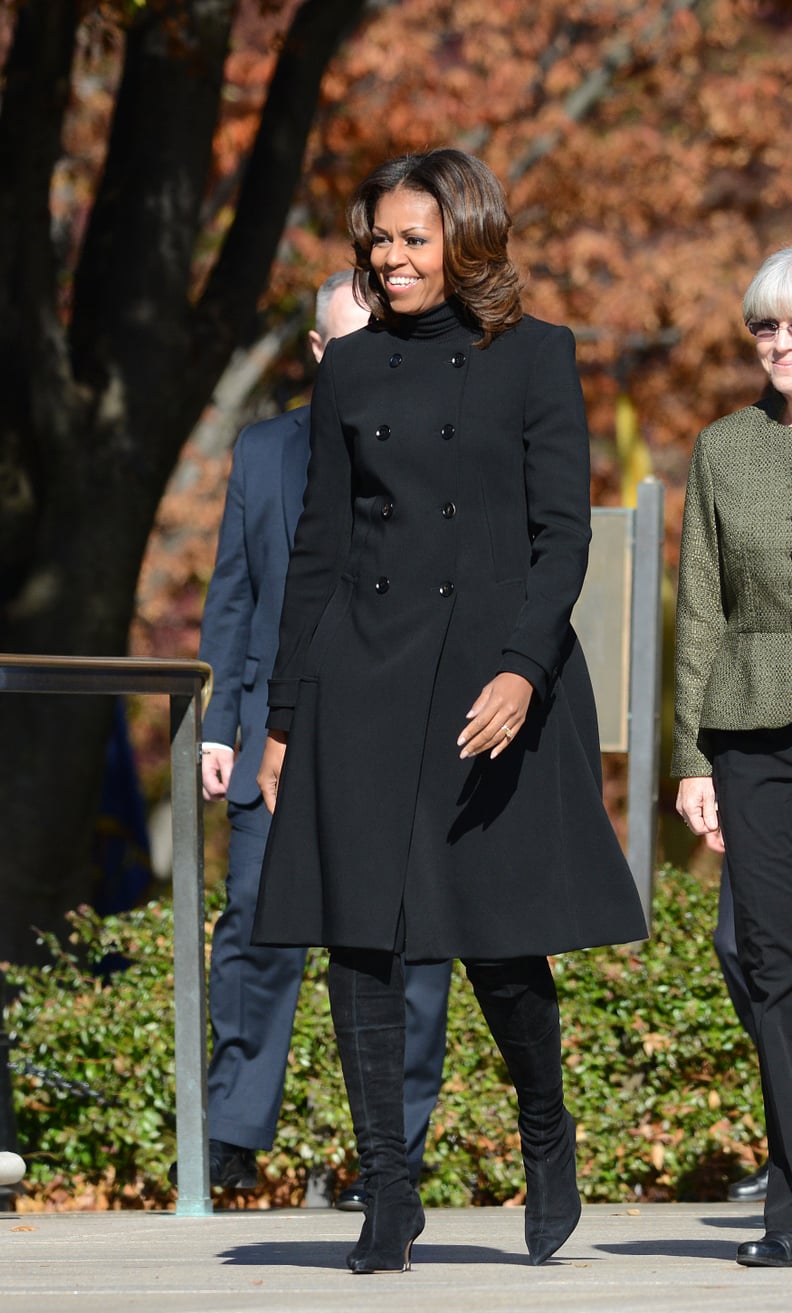 Nothing Looks More Sophisticated Than a Turtleneck Peeking Out From a Peacoat