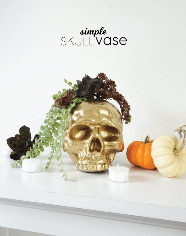 Skull Vase