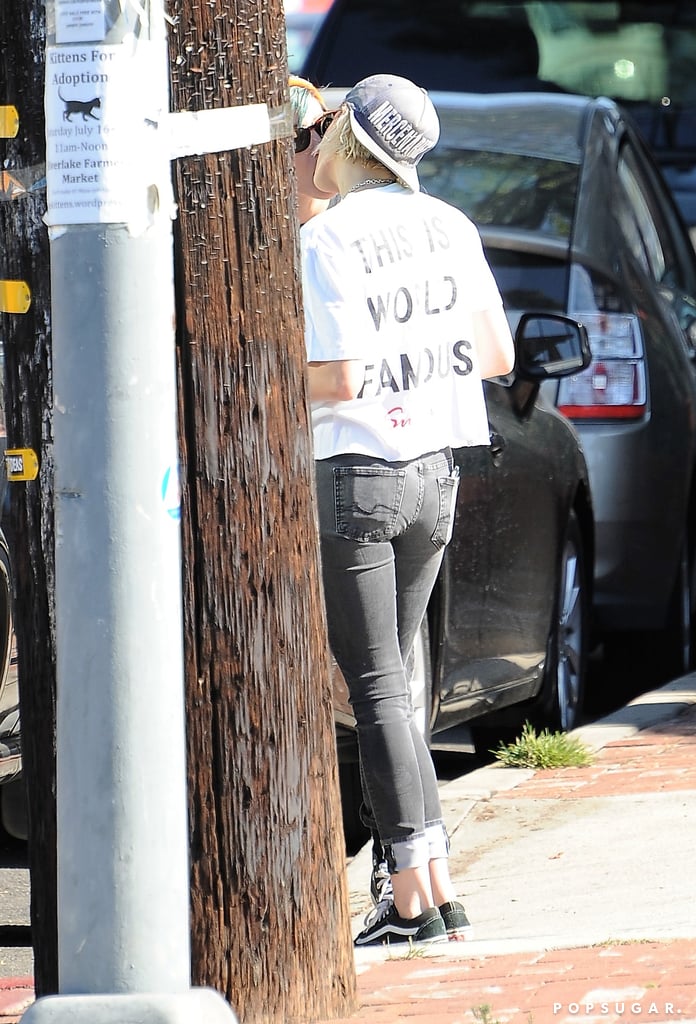 Kristen Stewart and Alicia Cargile Kissing in LA July 2016