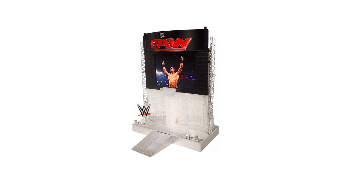 wwe electronic ultimate entrance stage playset