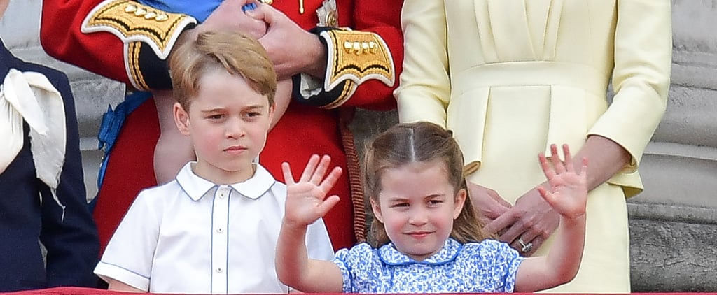 Prince George Princess Charlotte at Trooping the Colour 2019