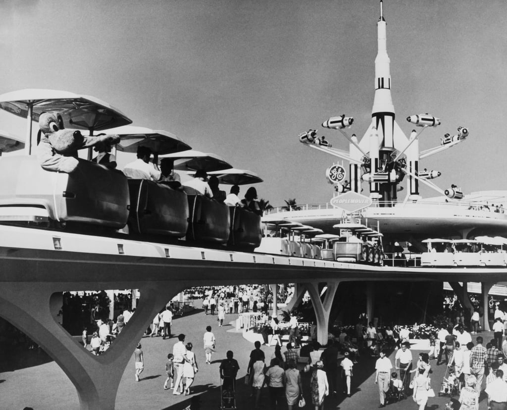 Tomorrowland has changed a lot over the last 50+ years — the PeopleMover is now a thing of the past.