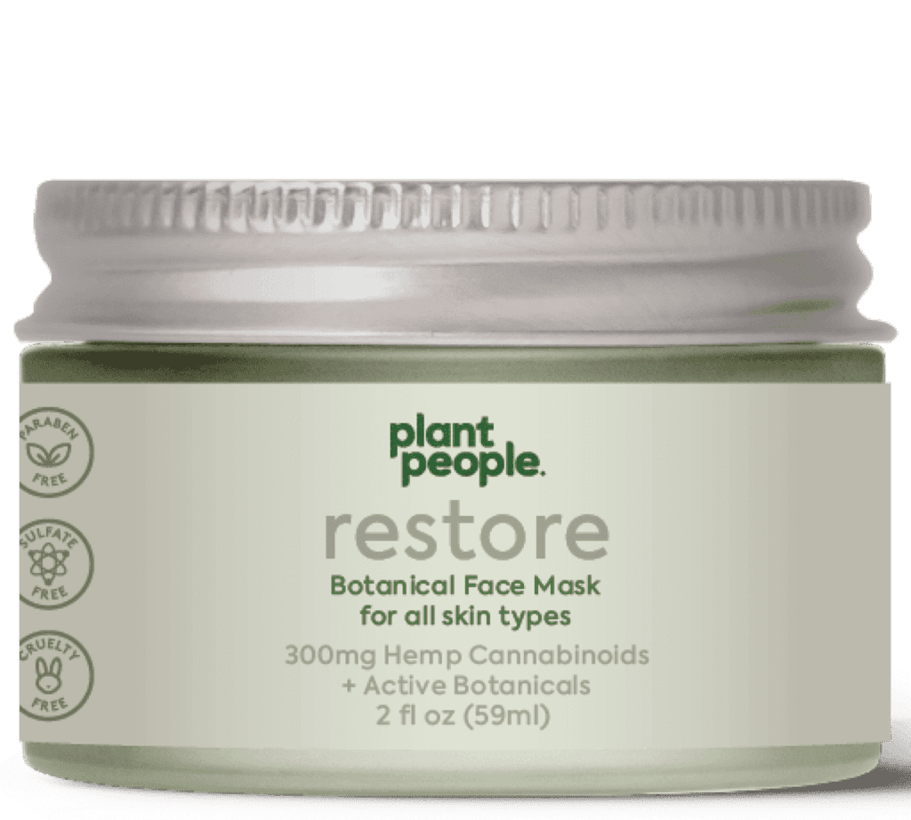 Plant People CBD Face Mask Best Skincare Products to Try in November