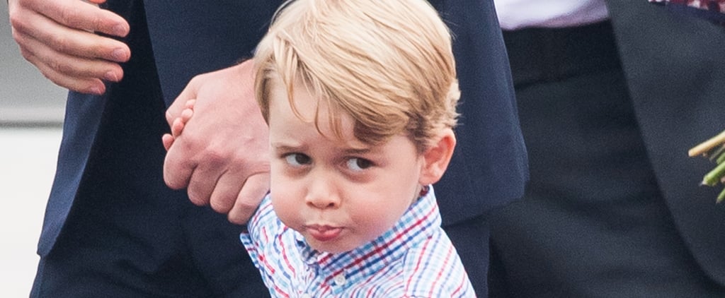 Prince George Looking Judgmental Pictures