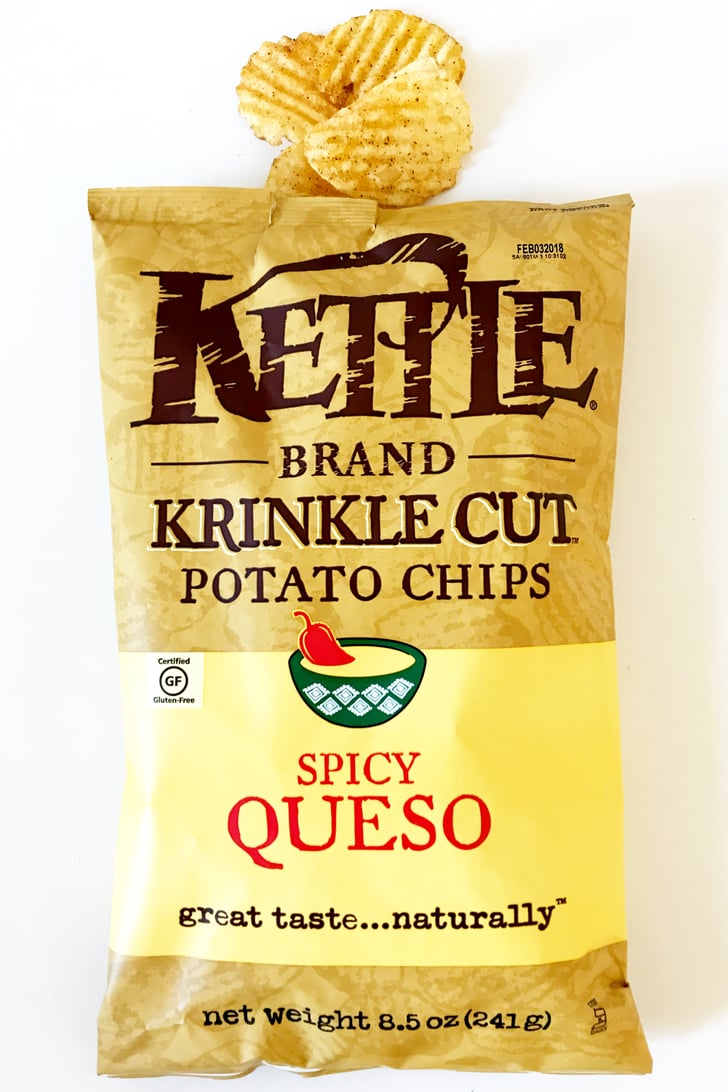 Kettle Brand Krinkle Cut Potato Chips in Spicy Queso Best New Snacks