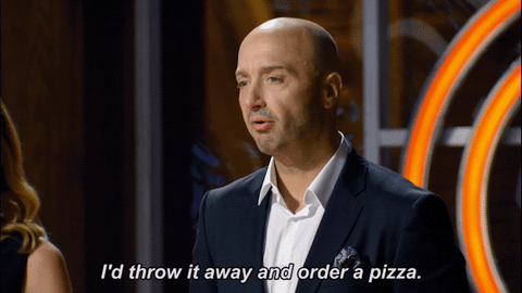 Reality: You Give Up and Order Takeout