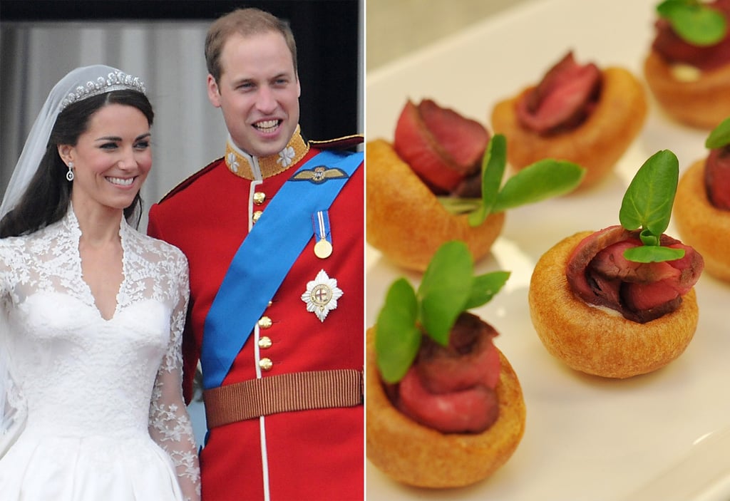 British Royal Wedding Menus