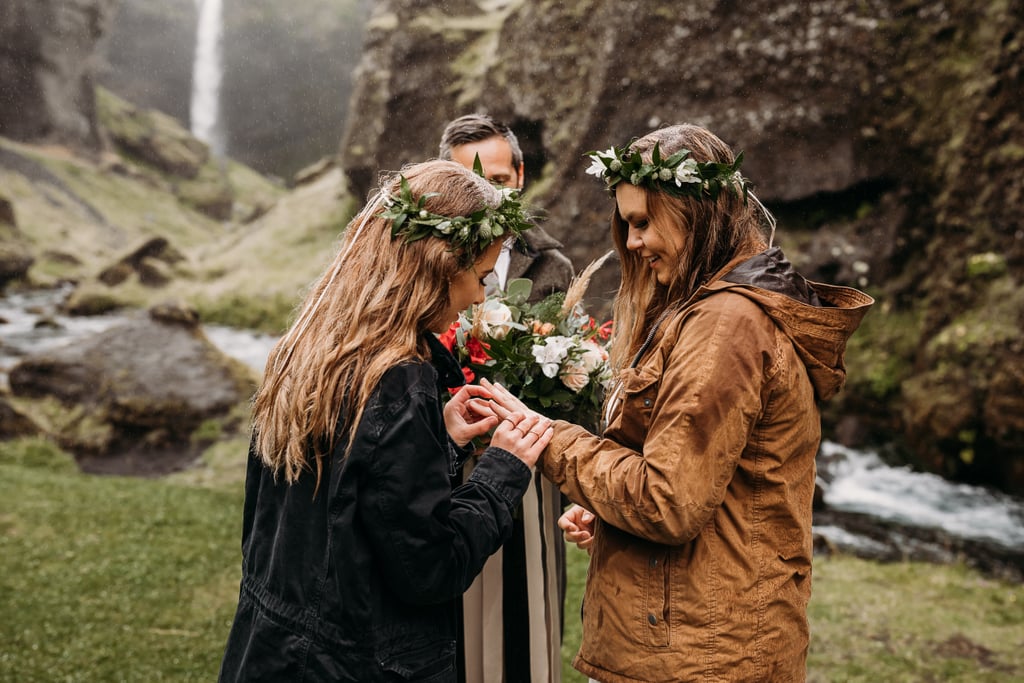 Rainy Elopement in Iceland