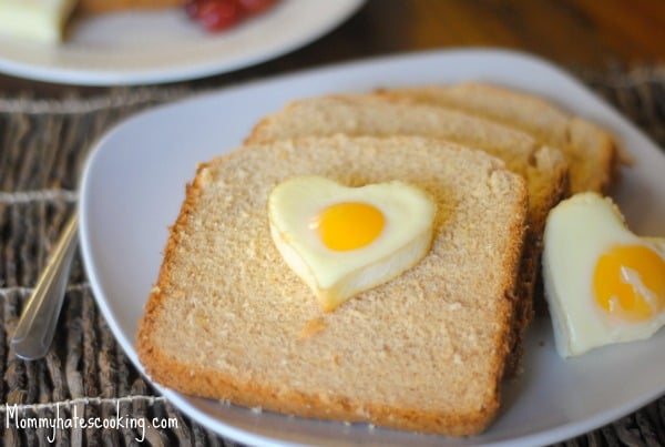 Heart-Shaped Eggs