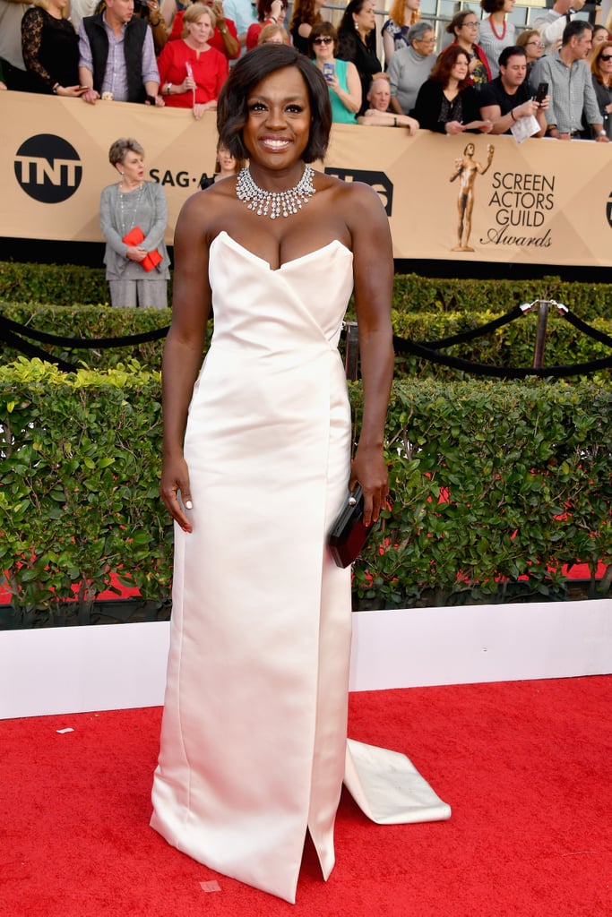 Viola Davis at the 2017 SAG Awards
