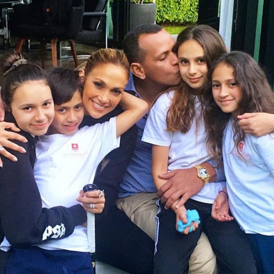 Jennifer Lopez and Alex Rodriguez Blended Family Pictures