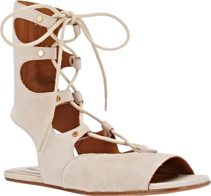 Chloé Suede Gladiator Sandal ($995)