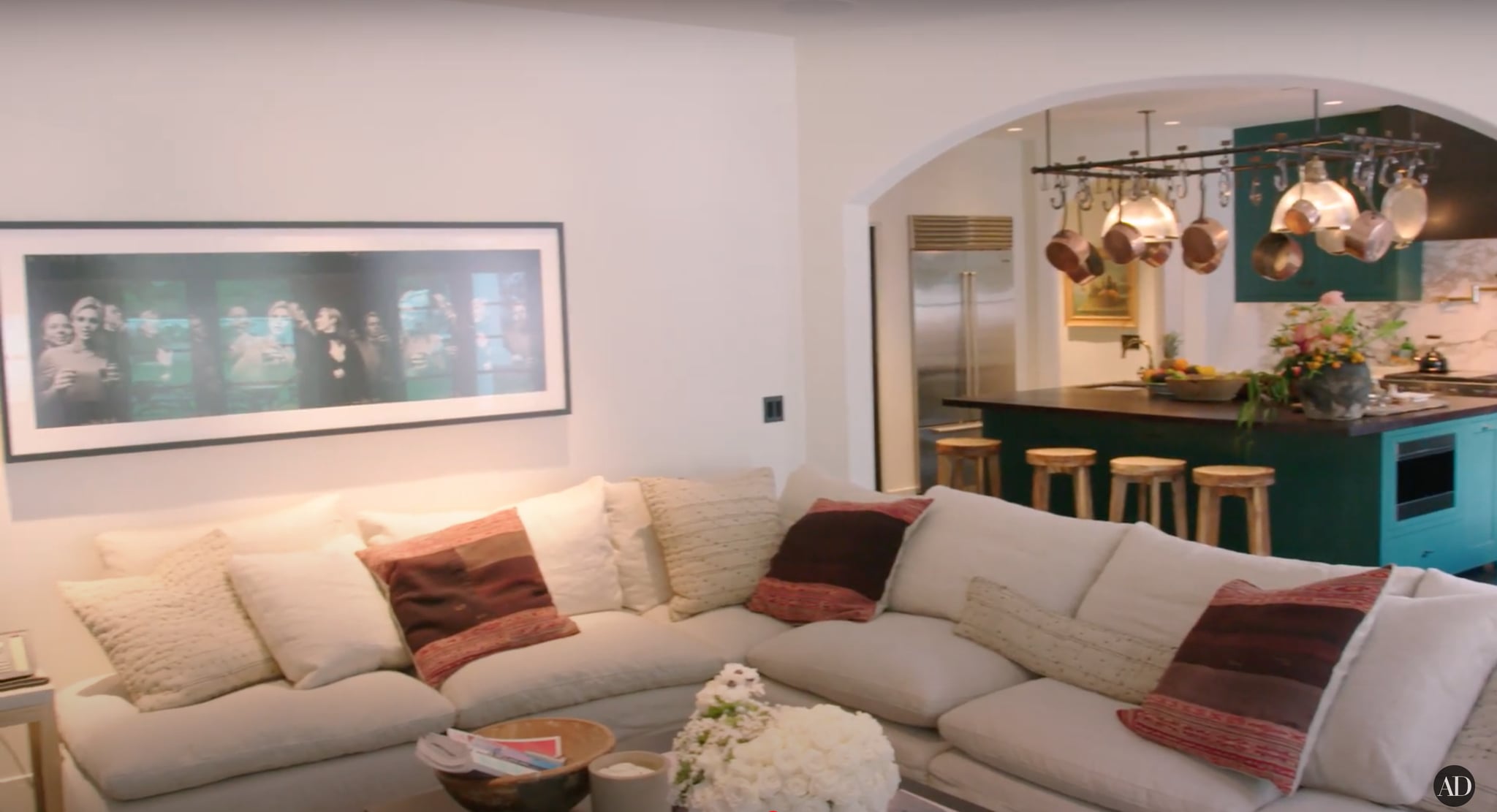 Kendall Jenner Shows Off Her La Home In Architectural Digest Popsugar Home