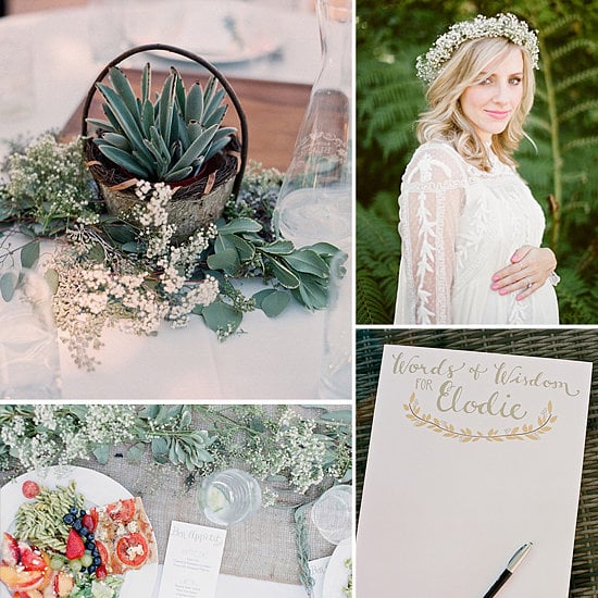 A Light and Airy Outdoor Baby Shower
