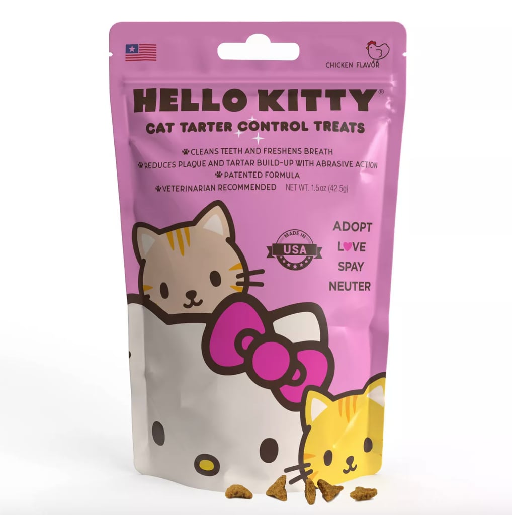 CatEatz Treatz Hello Kitty Tartar Control Chicken Flavor Dental Cat Treats
