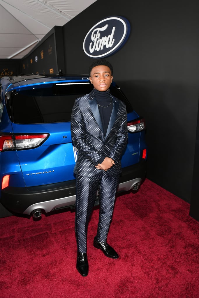 Caleel Harris at the 2020 NAACP Image Awards Caleel Harris at the 2020 NAACP Image Awards
