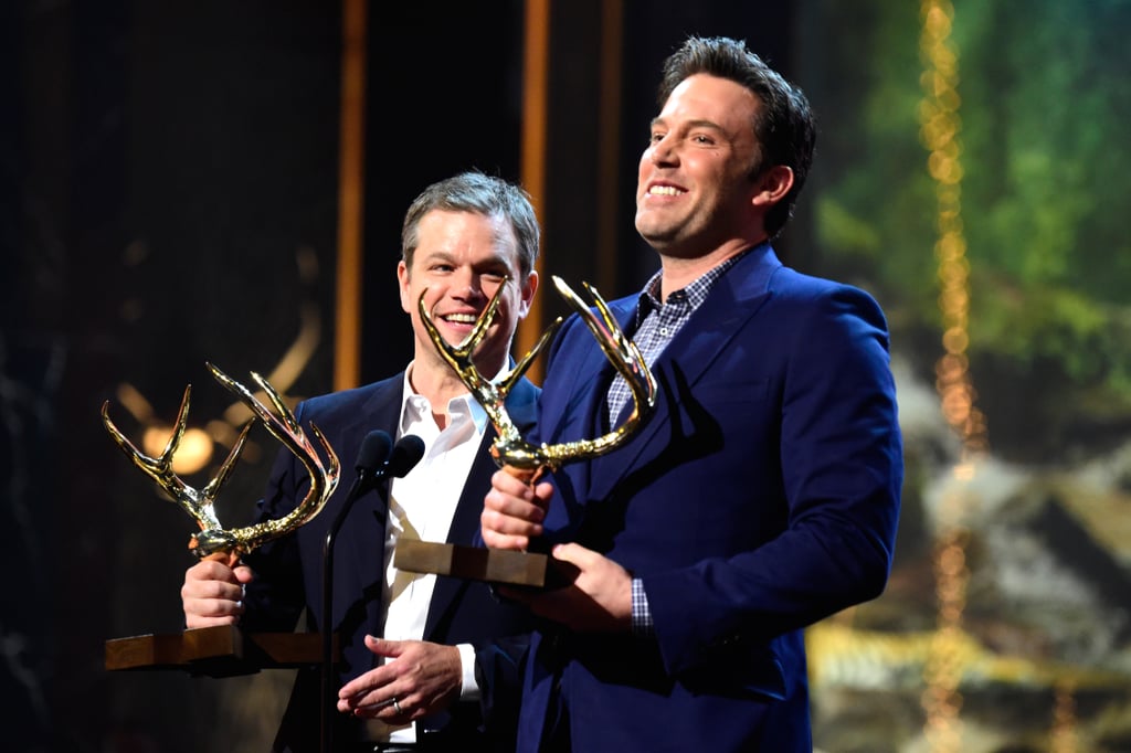 Ben Affleck and Matt Damon at the Guys Choice Awards 2016