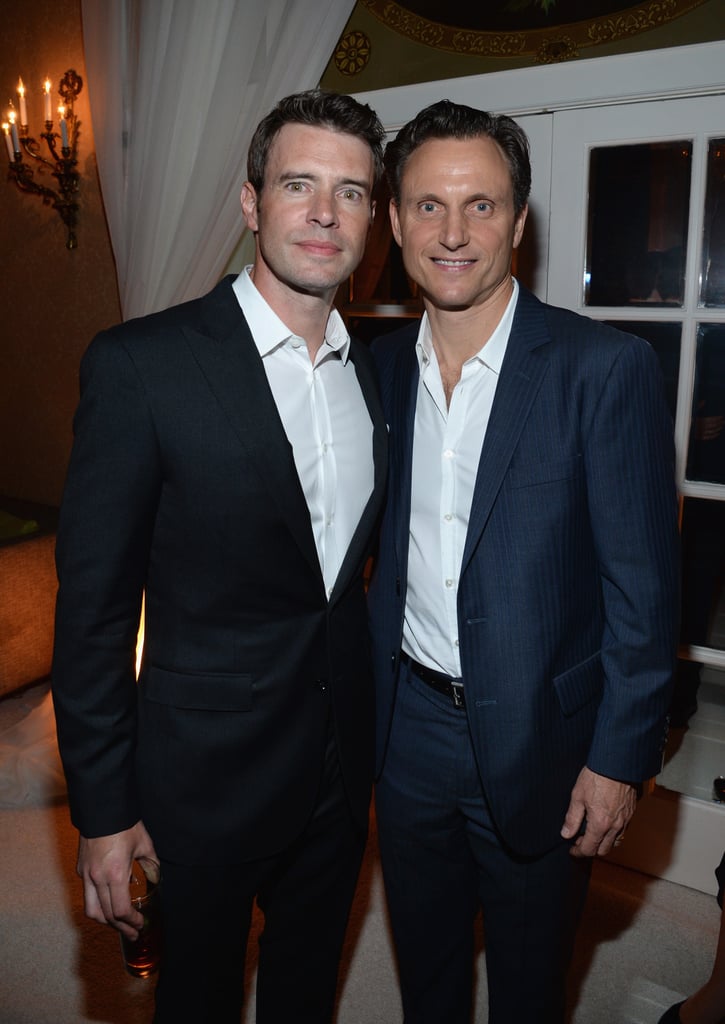 During People and Time's bash on Friday, Scott Foley and Tony Goldwyn showed their complicated friendship on Scandal is just for the cameras.