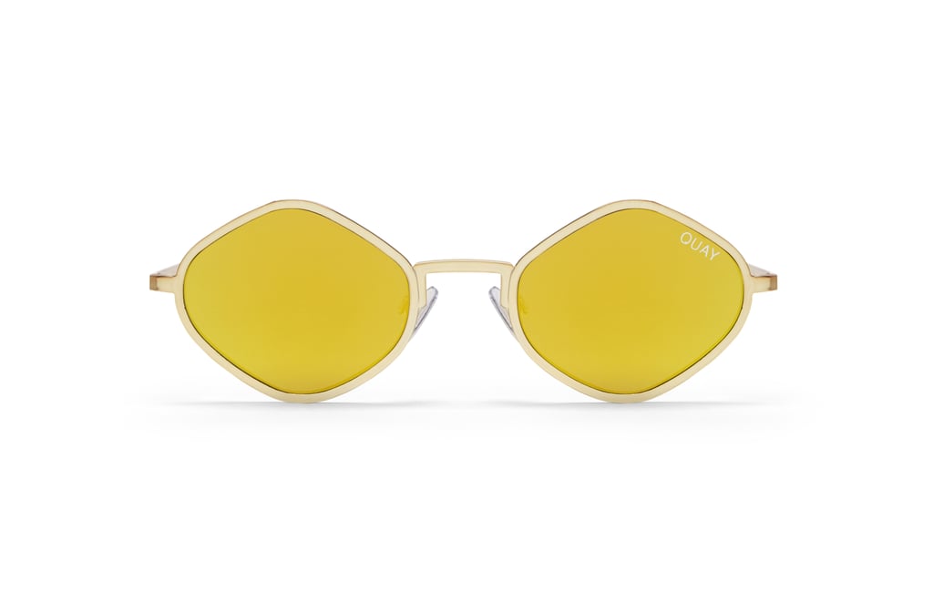 Purple Honey Sunglasses in Gold/Gold ($75)