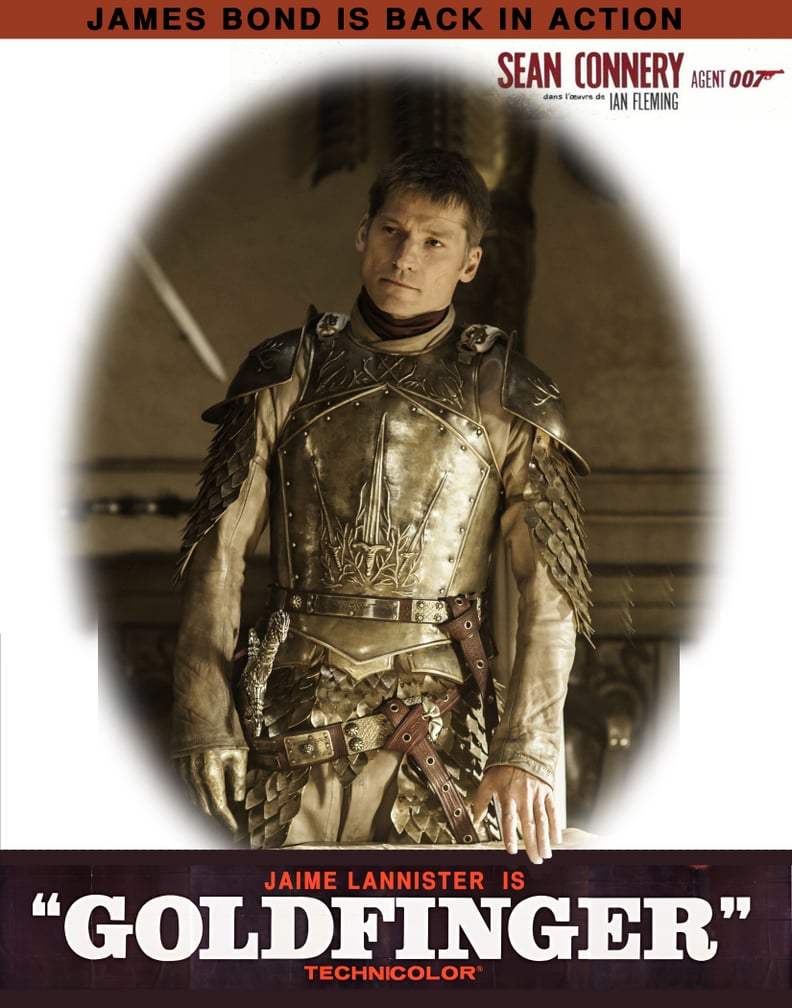 To be fair, Jamie does have a literal gold finger now.