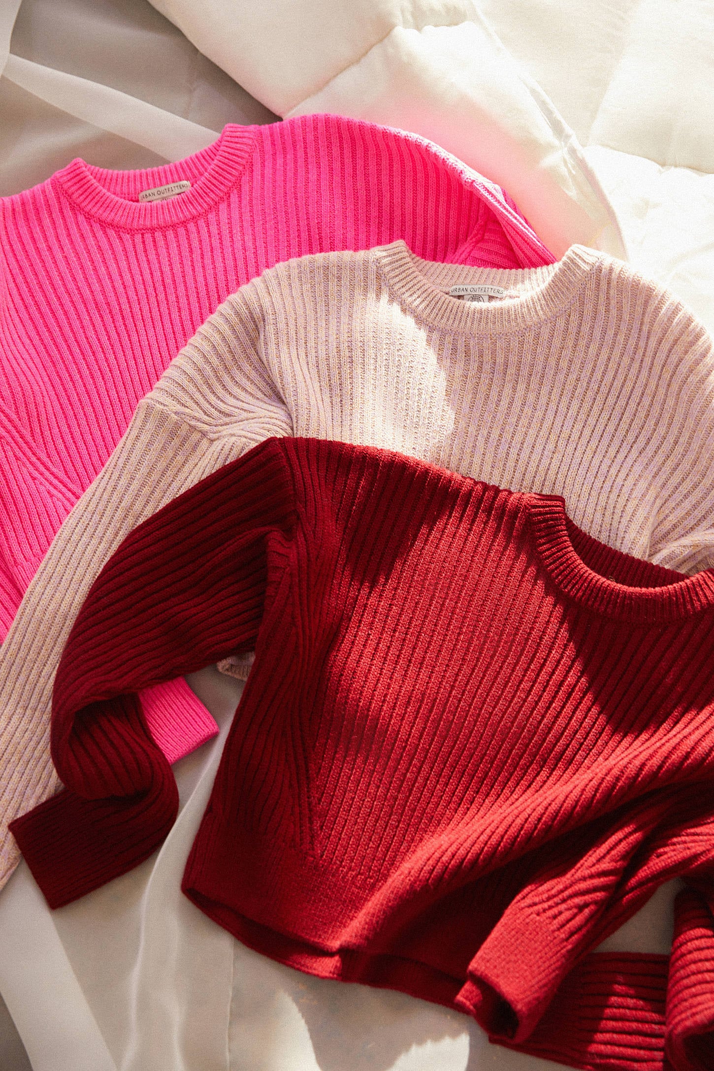 Uo big sur ribbed pullover sweater Clearance