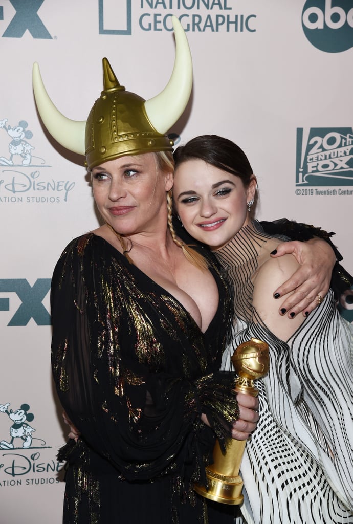 Patricia Arquette Hits Joey King in Head With Golden Globe