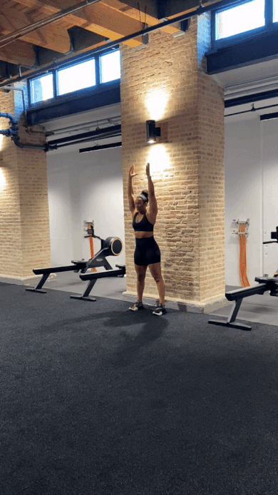 Broad Jump Burpee to Back Pedal