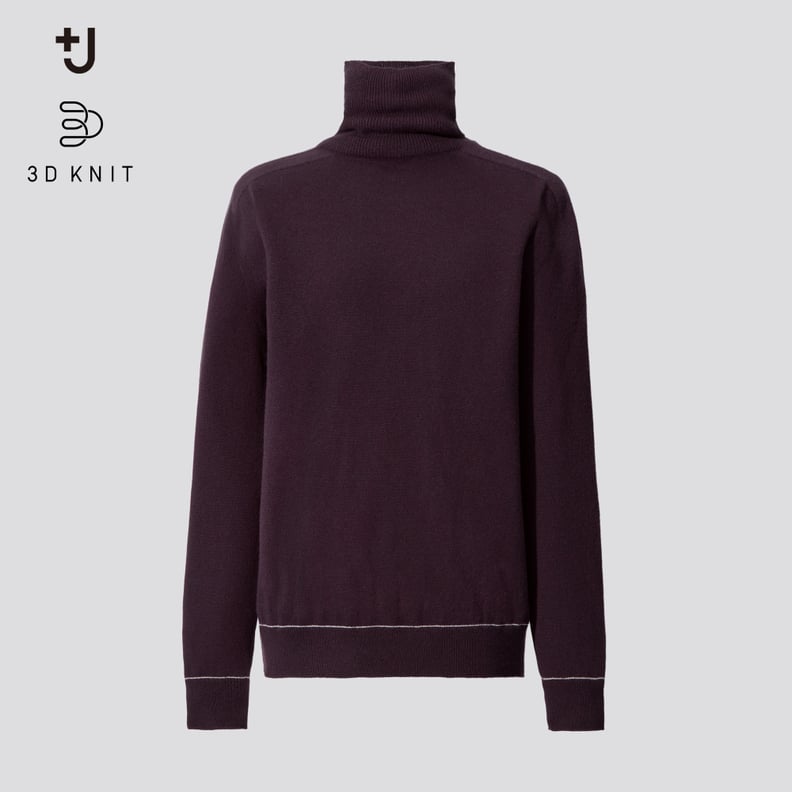 Uniqlo +J 3D Knit Cashmere Turtleneck Sweater