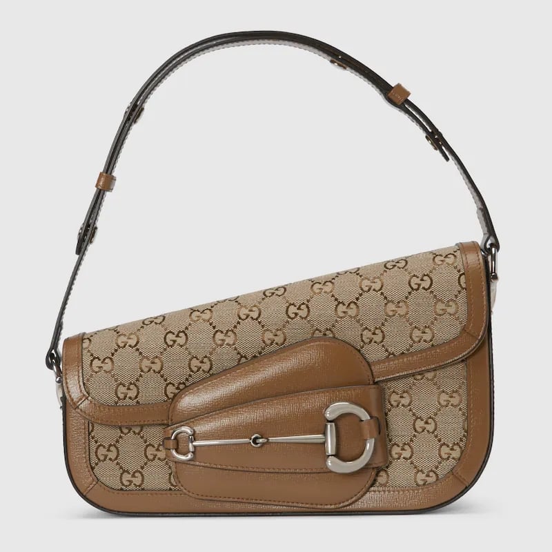 Vintage gucci 2025 horsebit shoulder bag