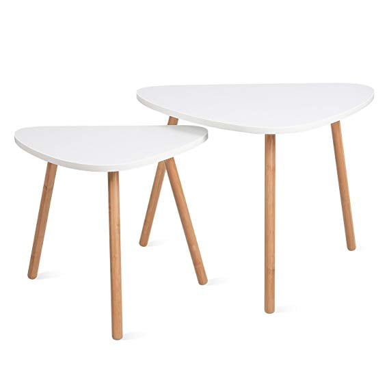 HOMFA Nesting Coffee End Tables