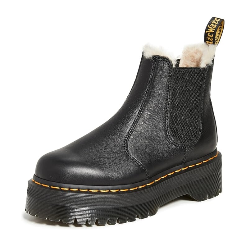 Best Faux-Fur Lined Chunky Boots