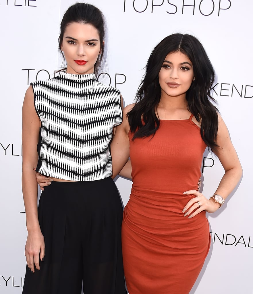 Kendall and Kylie Jenner at Topshop Collection Launch