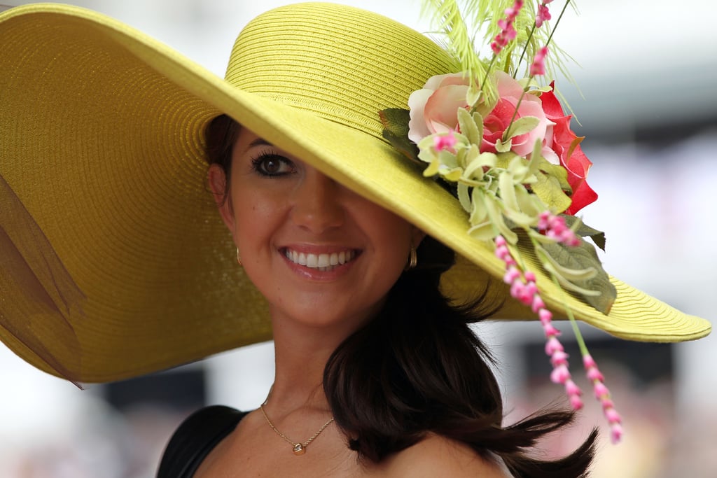Check out this one sported at the 2011 Derby.