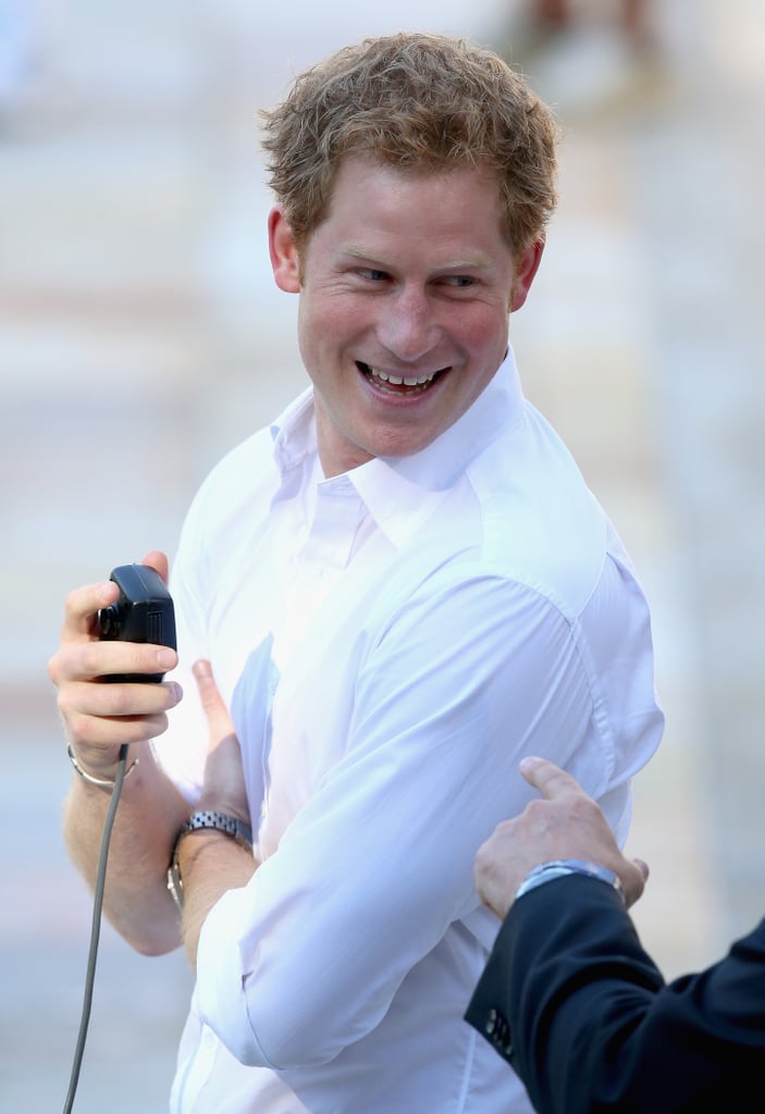 Prince Harry at the World Cup in Brazil