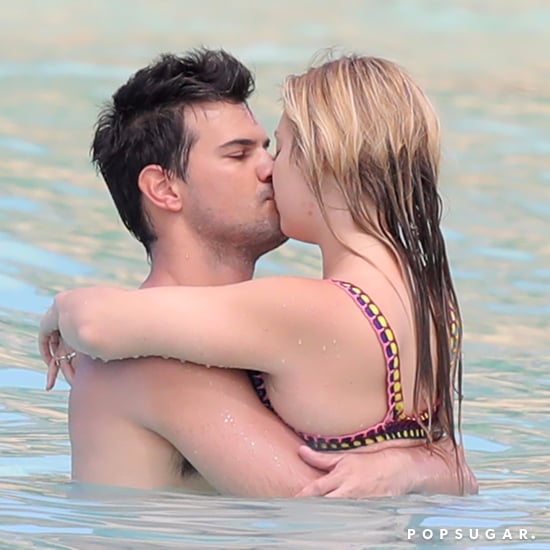 Billie Lourd and Taylor Lautner in St. Barts Photos 2017